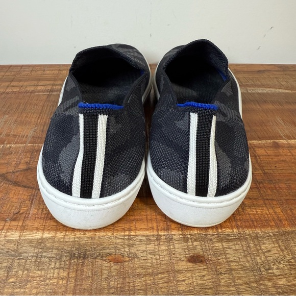 Rothy's Black Camo Women's Sneakers, Size 7 - Picture 3 of 5